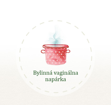 Bylinná vaginálna napárka